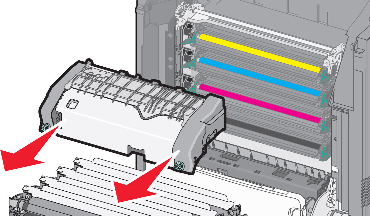 120.07 Service fuser error message Lexmark C746